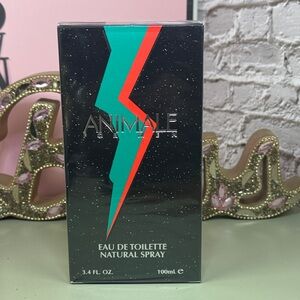 Animale Eau de Toilette with Red and Green Lightning Design
New and sealed